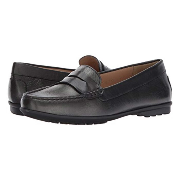 کفش تخت چرم زنانه Moccasins - جی اوکس - تصویر 2