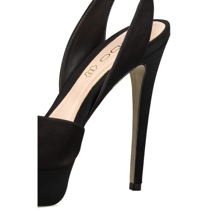 صندل پاشنه بلند نبوک زنانه - آلدو - تصویر 7
