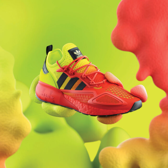 کفش مخصوص دویدن آدیداس مدل ZX BOOST 2K RDGRN-10402518 - تصویر 11