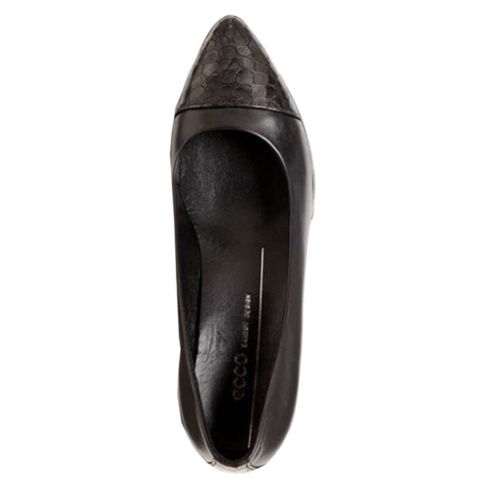 کفش چرم پاشنه بلند زنانه Shape 45 Pointy Sleek - اکو - تصویر 2