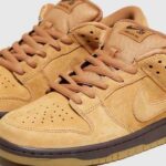 کفش راحتی نایکی مدل sb dunk low pro wheat - تصویر 3
