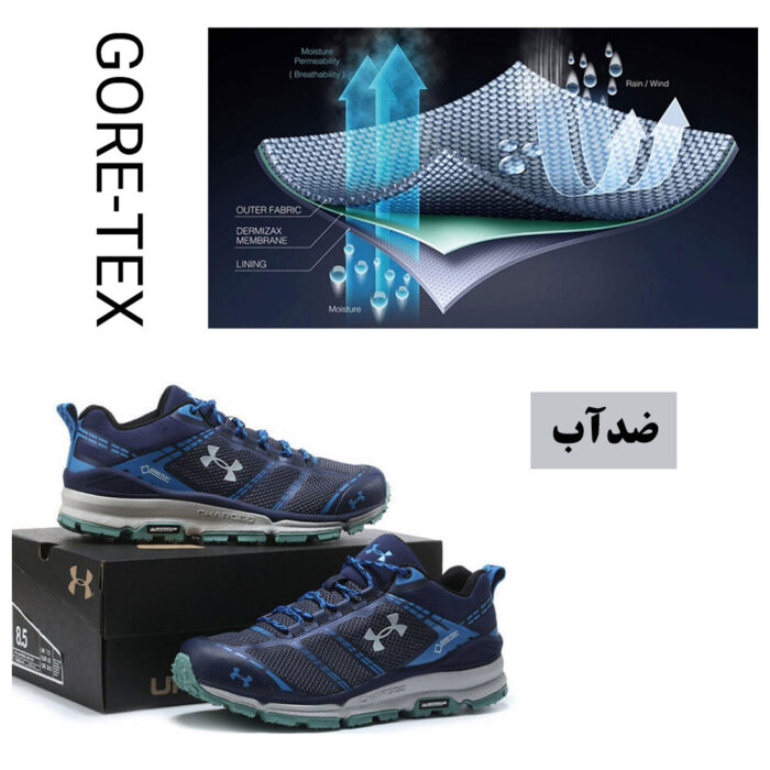 کفش کوهنوردی مردانه آندر آرمور مدل UA VERGE LOW GTX - تصویر 9