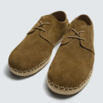 کفش روزمره مردانه زارا مدل ZARA Men's Suede Derby Lace-Up