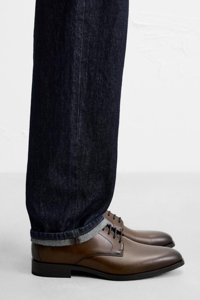 کفش کلاسیک مردانه زارا مدل Zara Derby Classic 